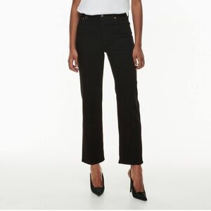 Aritzia Denim Forum Arlo Hi-Rise Straight Jeans | Stay Black | Size 29